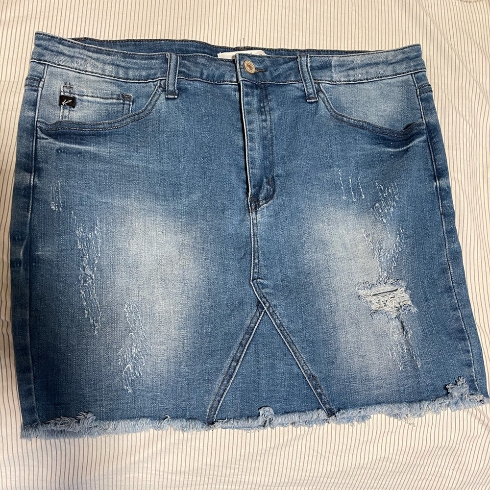 Jean skirt